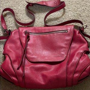 Kooba large red crossbody
